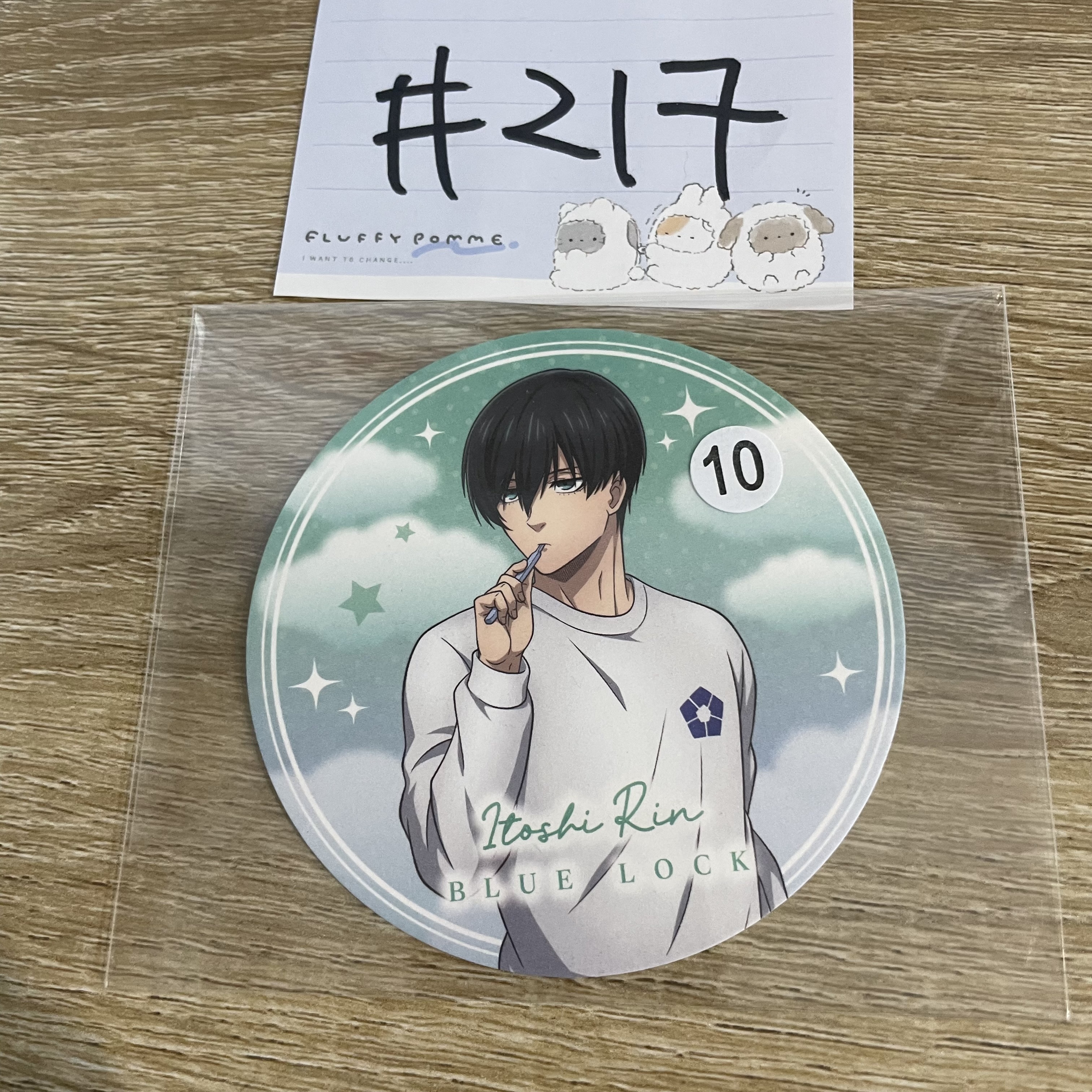 BlueLock 潔 杯墊#217