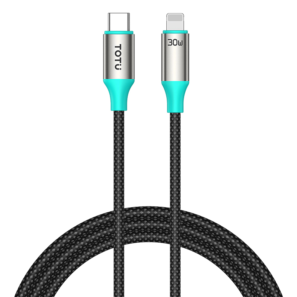 TOTU 拓途 PD/Lightning/Type-C/iPhone充電傳輸快充編織線 Starry系列 1.2M