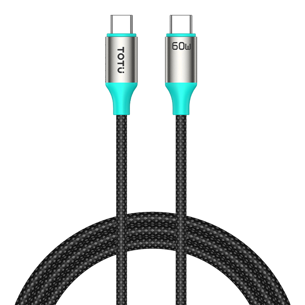 TOTU 拓途 雙Type-C/PD充電傳輸快充編織線 QC4.0 Starry系列 1.2M