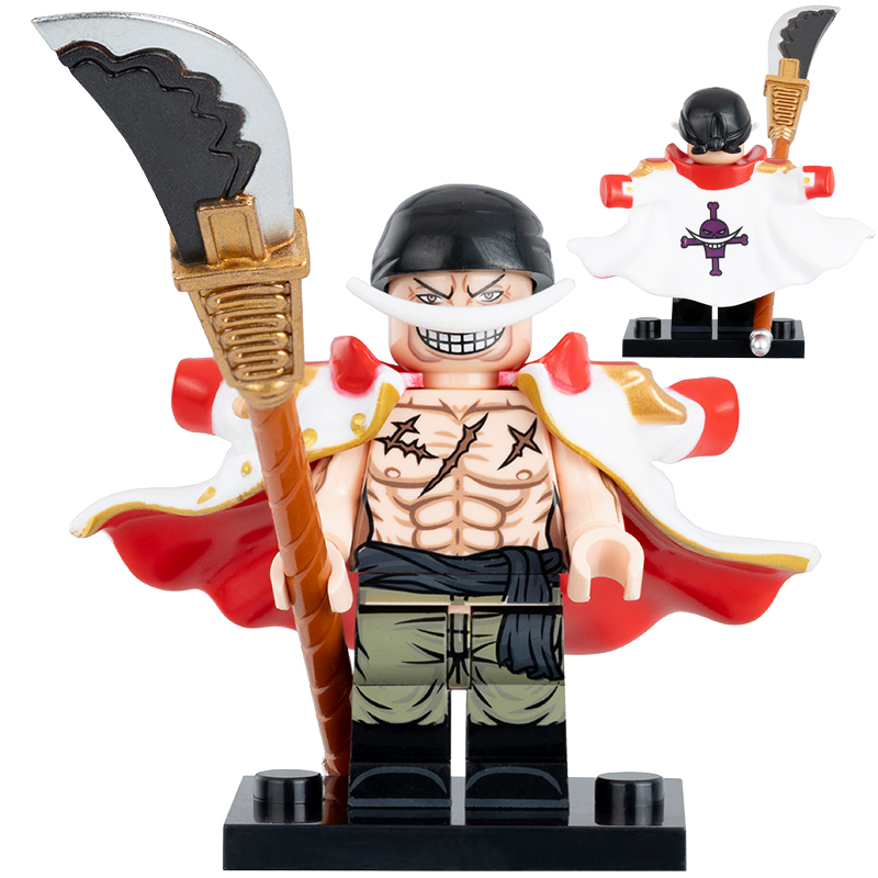 One Piece Edward Newgate Custom Minifigures Minifigs Fit Lego XH2041