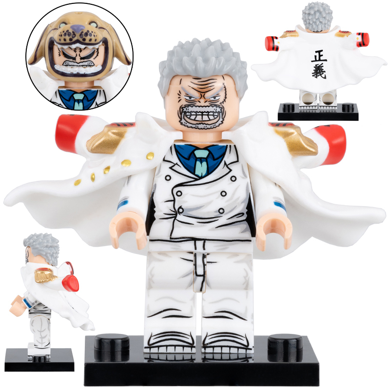 One Piece Monkey D Garp Custom Minifigures Minifigs Fit Lego XH2045