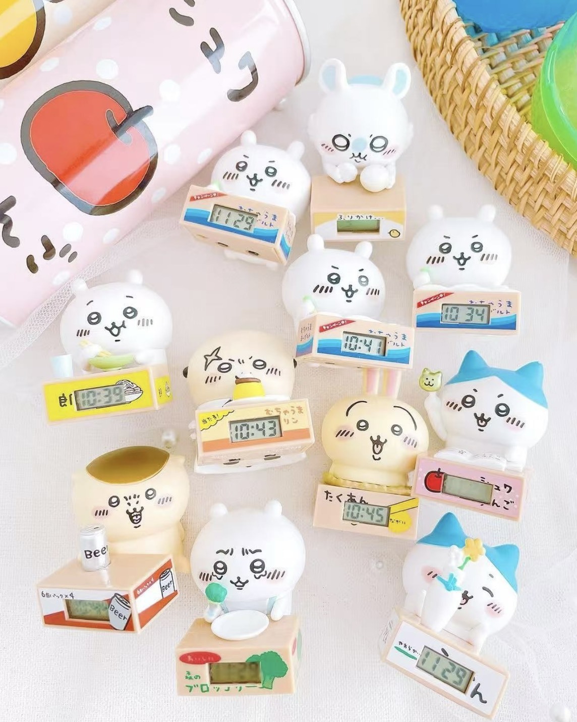 <正版授權>吉伊卡哇Chiikawa 扭蛋 紙箱電子表 (全5種) 電子鐘 小八貓 烏薩奇 吉伊 兔兔