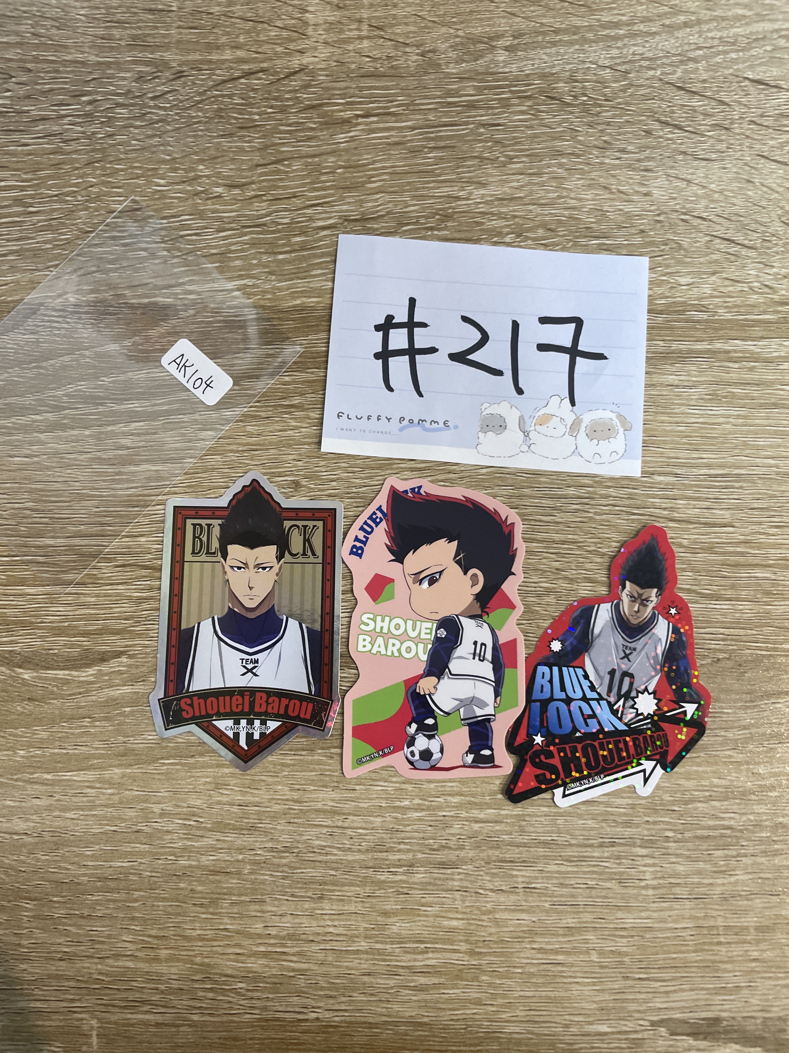 BlueLock  AK104 SET#217