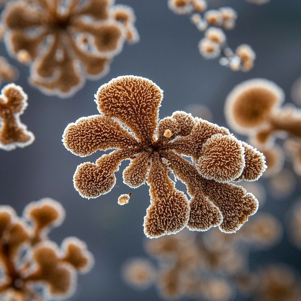 樟芝子實體菌絲體-示意圖