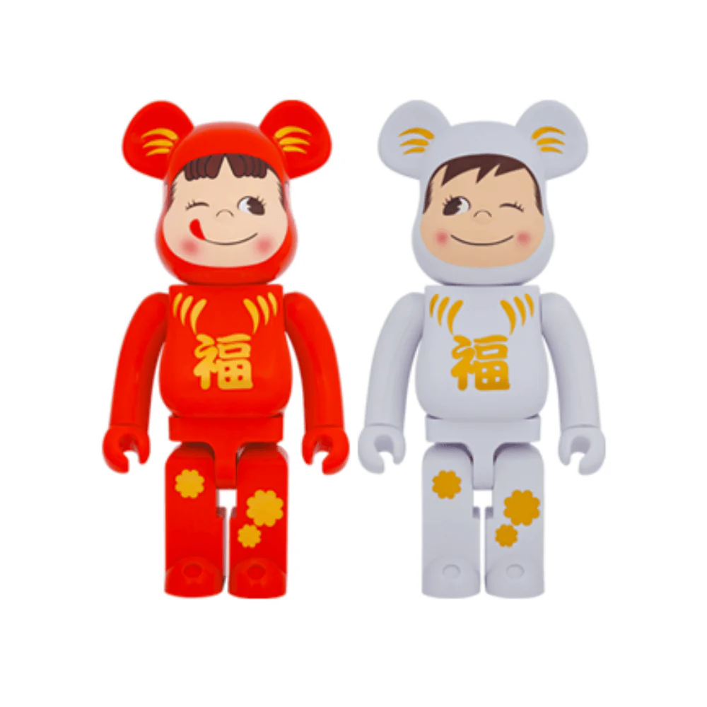 達磨 ペコちゃん／ポコちゃん 100％ & 400％ / 1000% BE@RBRICK