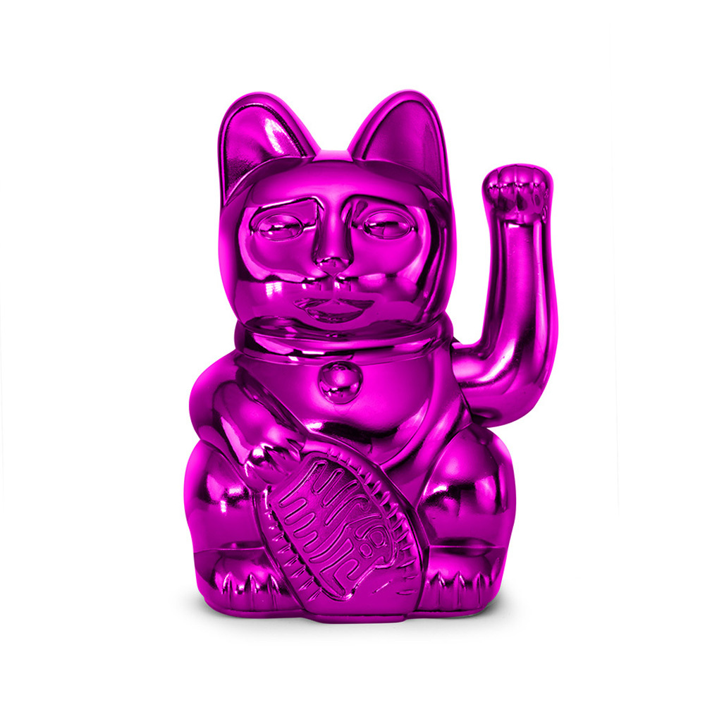 【DONKEY】Lucky Cat 招手招財貓 Cosmic 系列 - 金屬粉色  (廠商直出、不參加免運及滿額贈優惠)