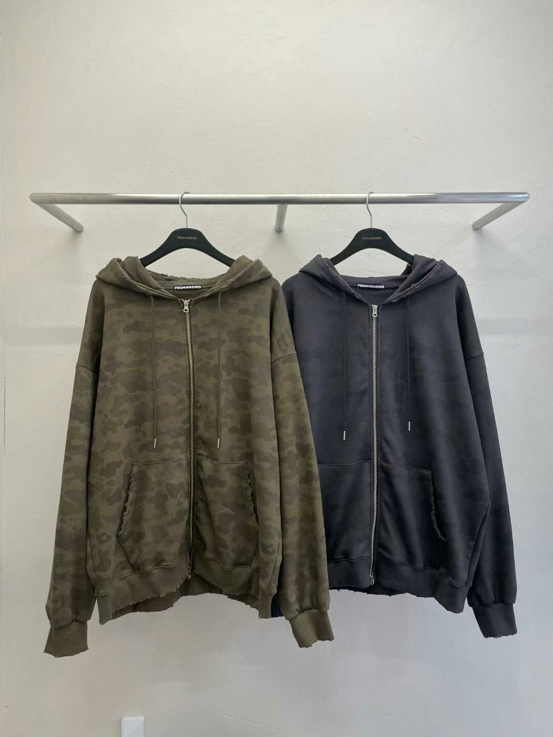 迷彩連帽拉鍊外套 SCOPE-090JK