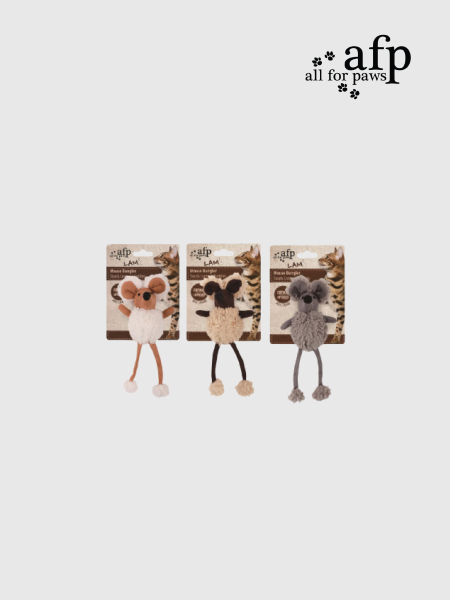【AFP】貓用玩具 羔羊毛系列｜長腿鼠