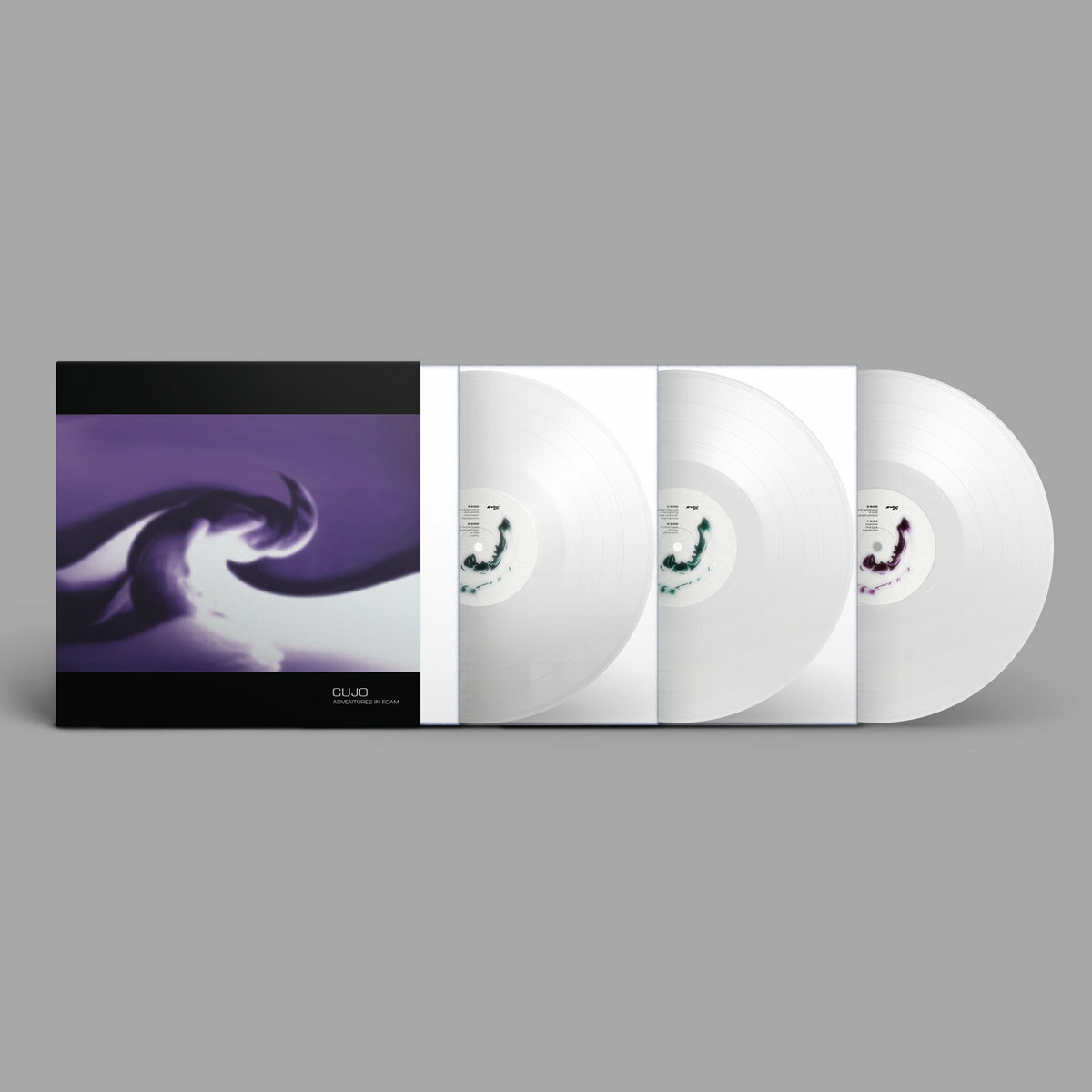 Cujo《Adventures In Foam (Reissue) 》（白膠3LP + MP3下載碼）