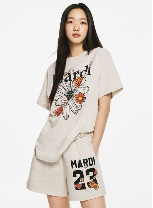 【現貨】【MARDI🌼】TSHIRT FLOWERMARDI BLOSSOM