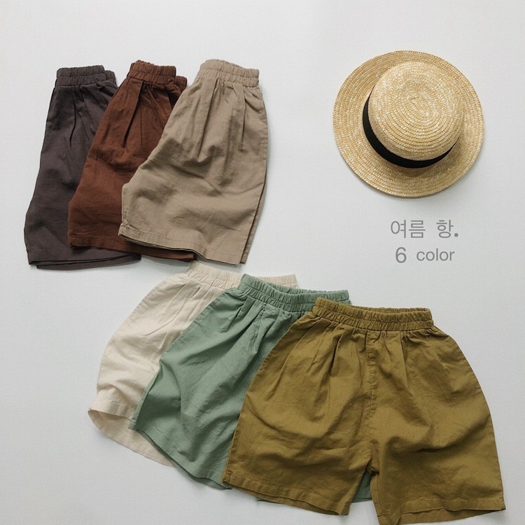 復古百搭透氣五分褲