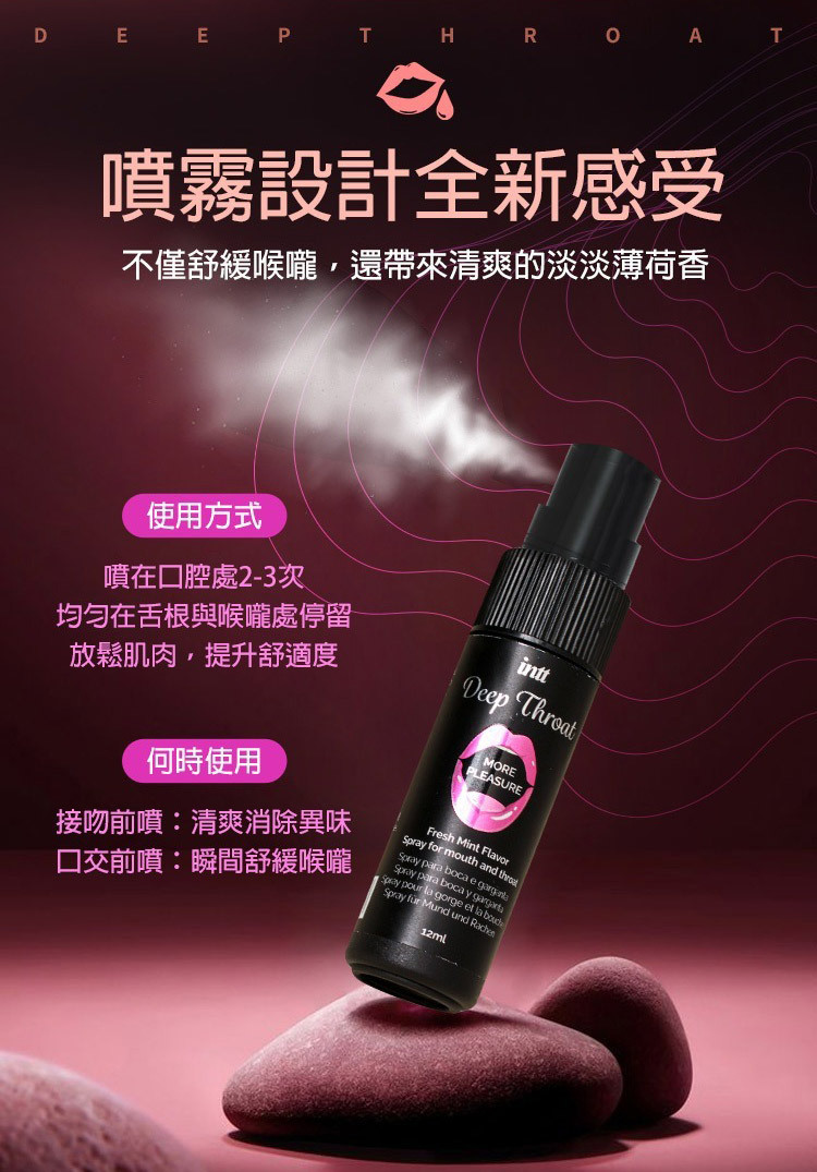 intt 深喉口愛舒緩噴霧-12ml