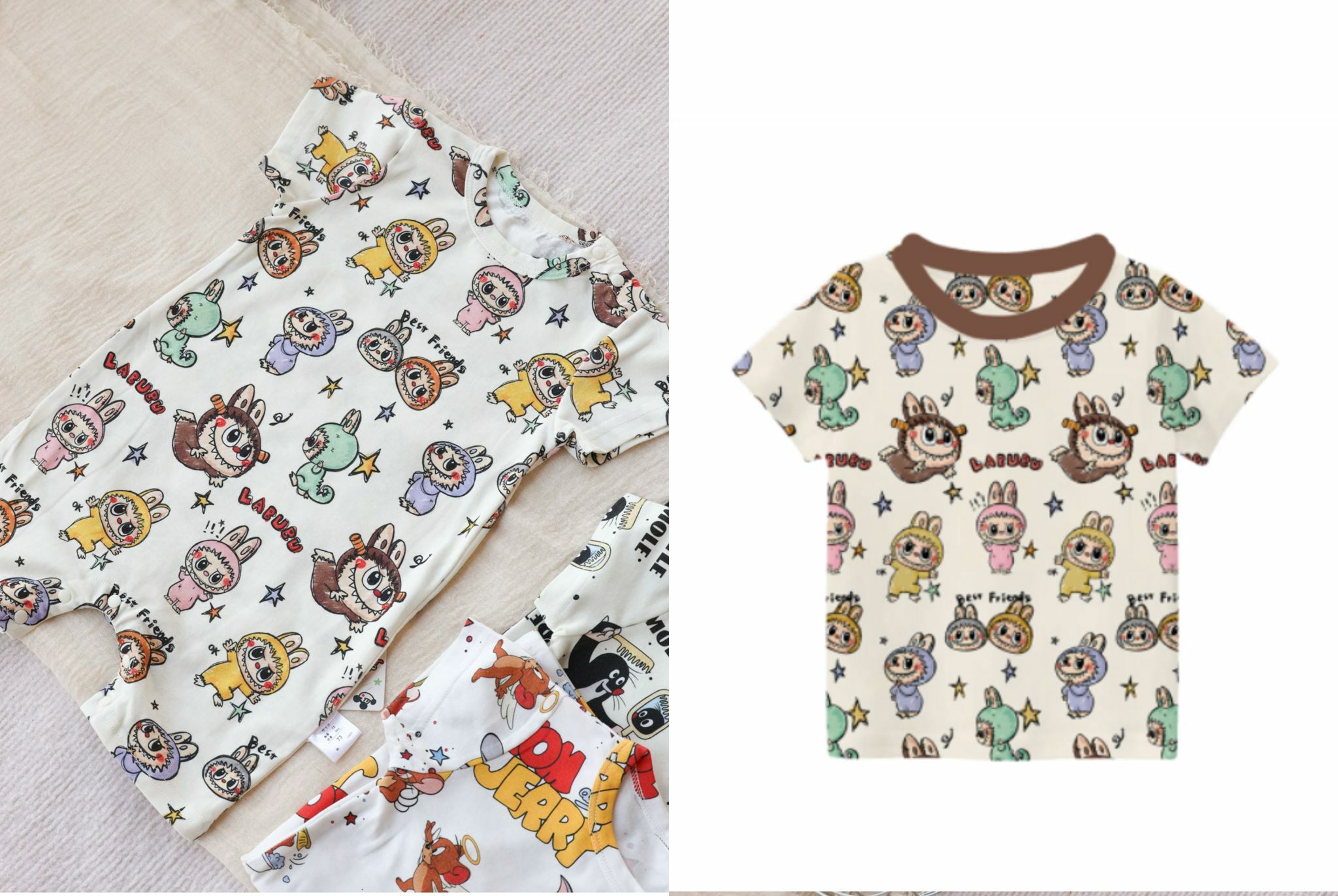 廠單 LABUBU夏季滿印