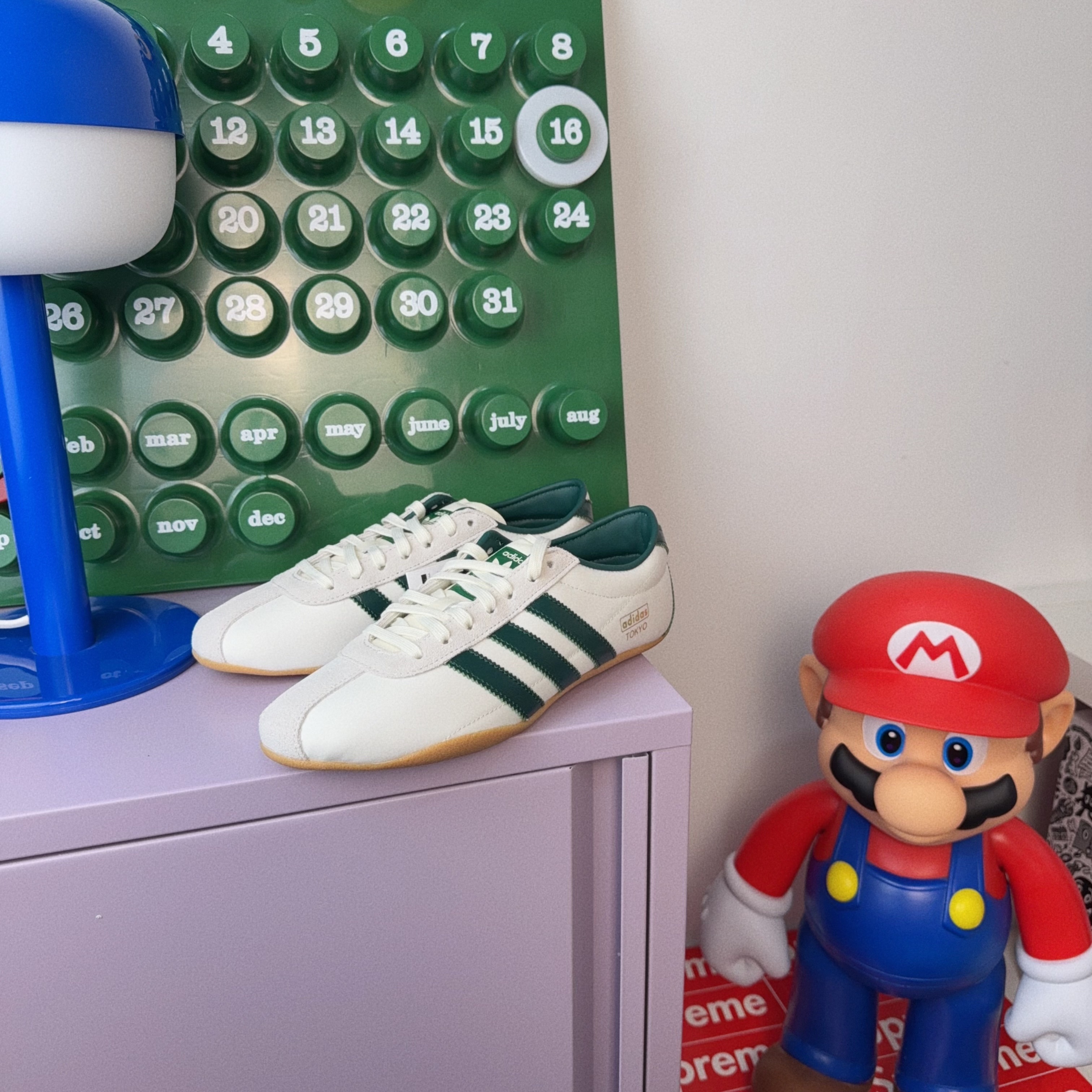 Adidas Originals Tokyo 日本限定 東京 抹茶奶油 生膠 薄底 復古鞋 JP9705