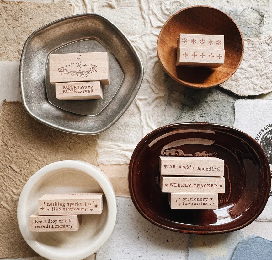 penspapersplanner stamps - series 8 - stationery