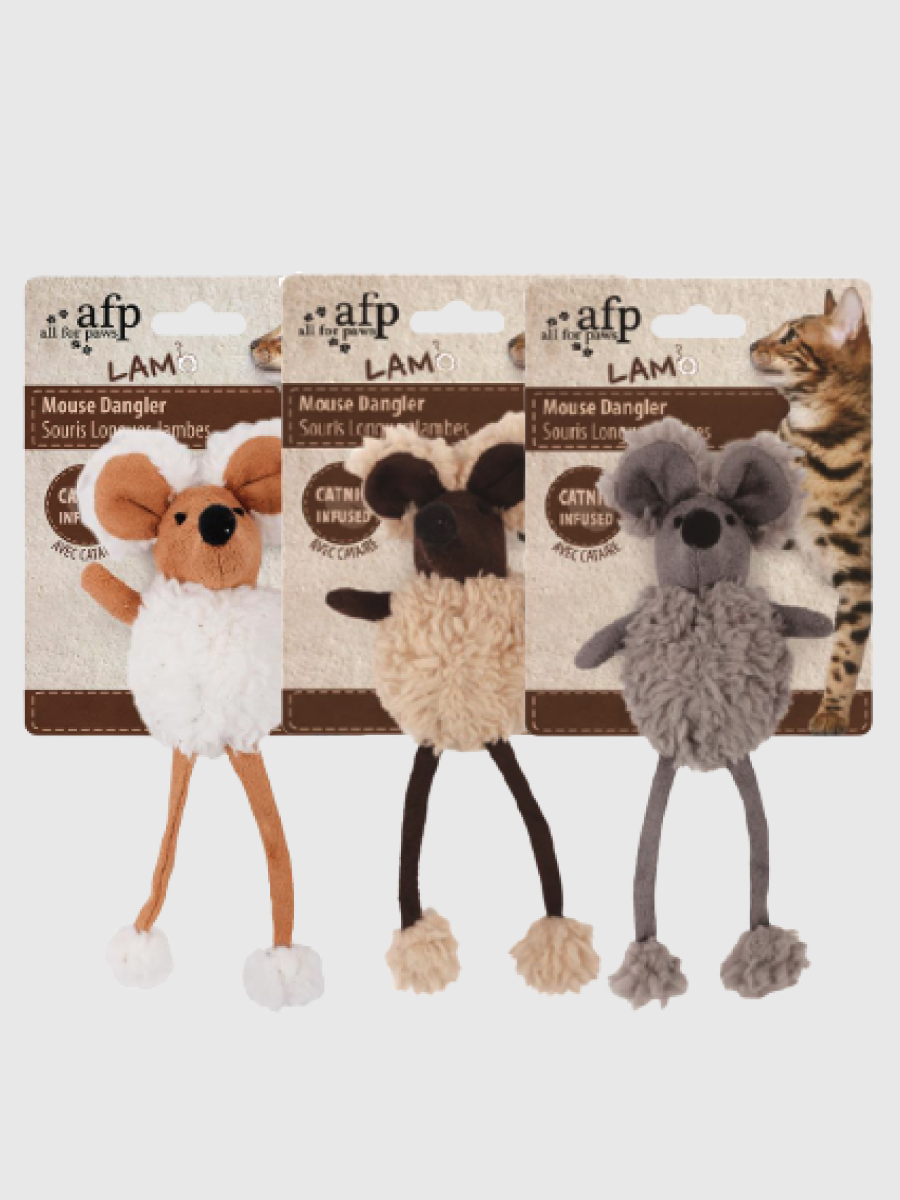 【AFP】貓用玩具 羔羊毛系列｜長腿鼠