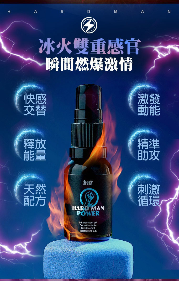 intt 極致冰火男士快感增強液-12ml