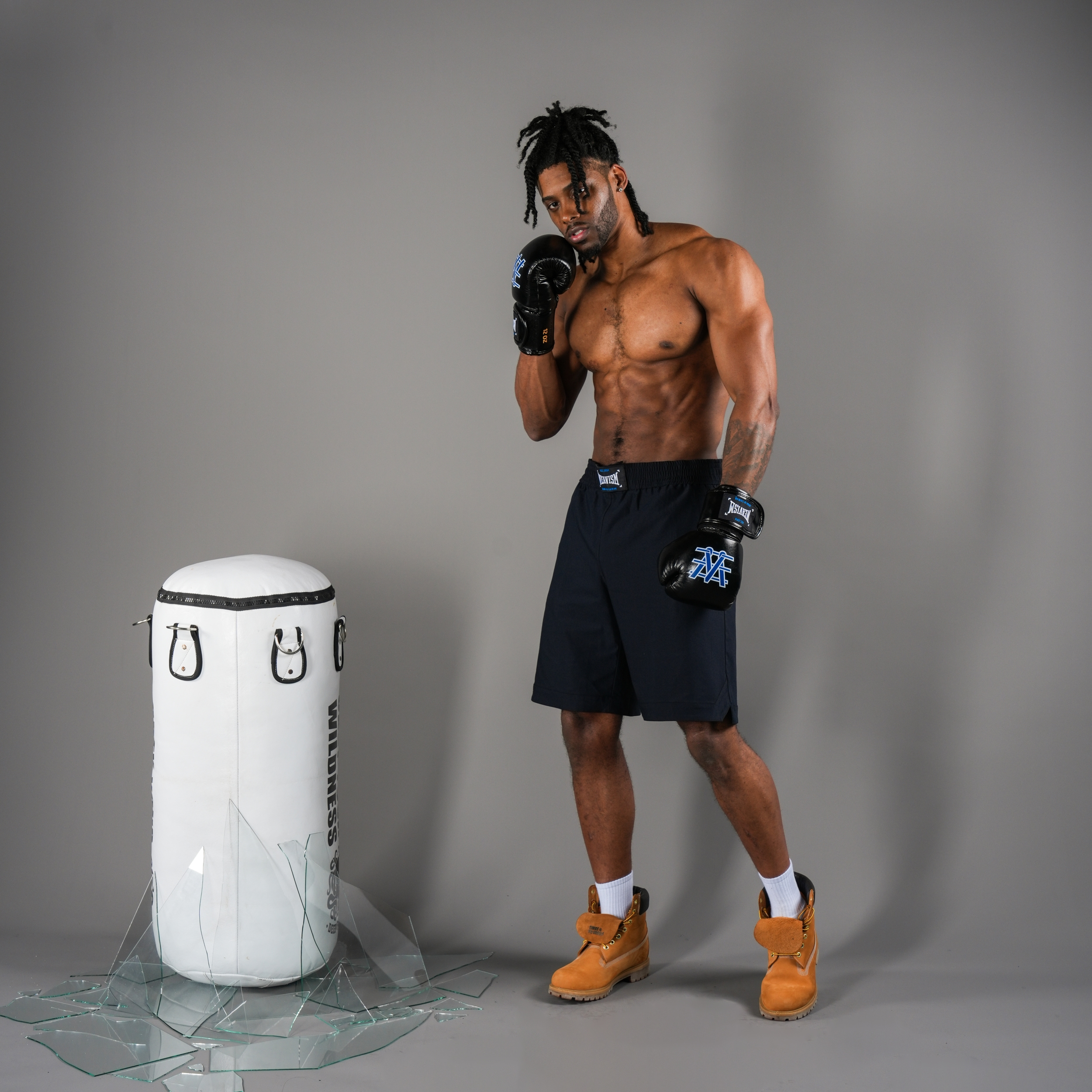 織本出擊抽繩短褲-深淵黑