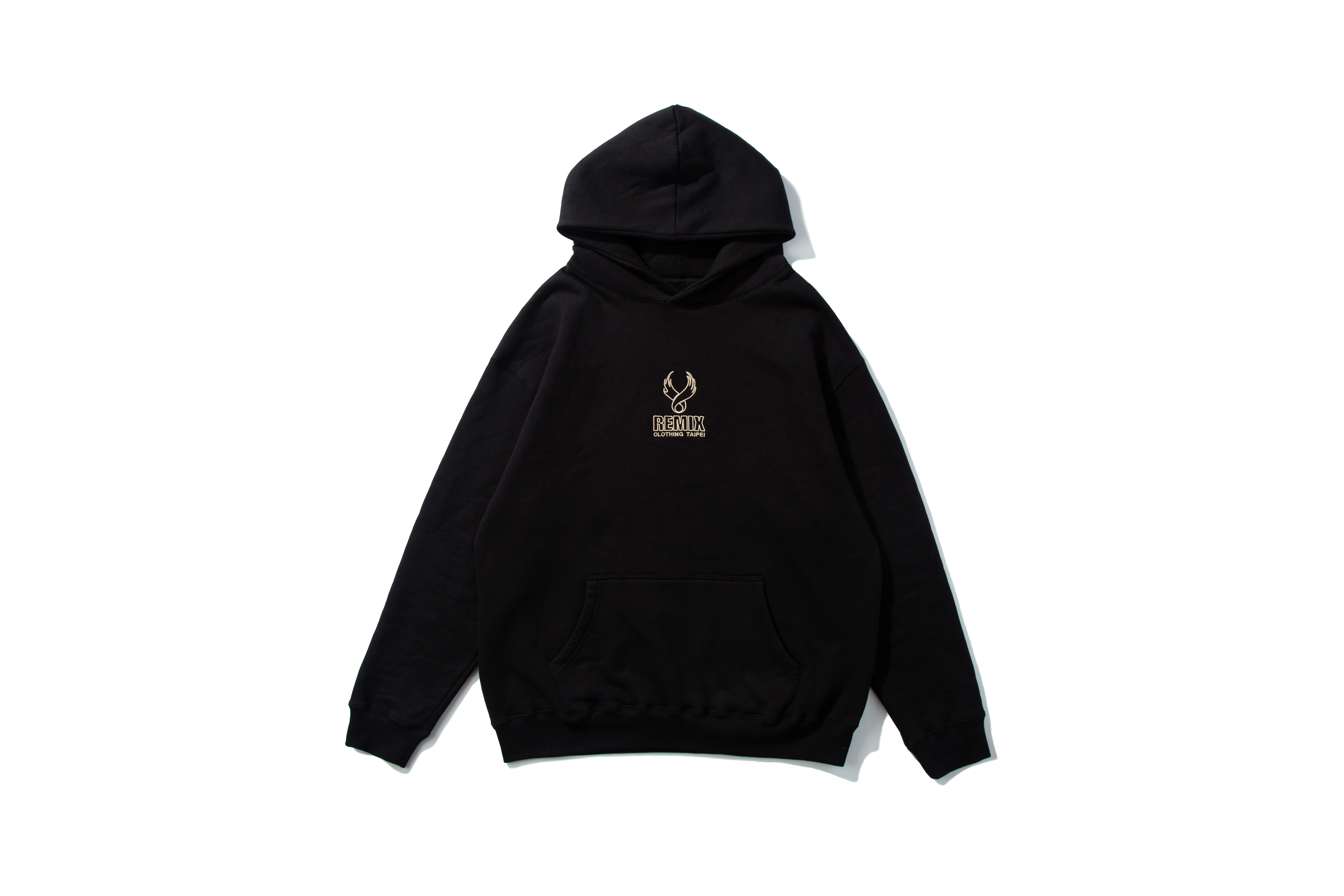 REMIX "Wing Logo HOODY" (Black)