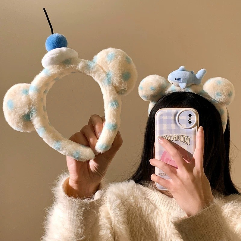 Quirky Plush Moldy Cheese Headband