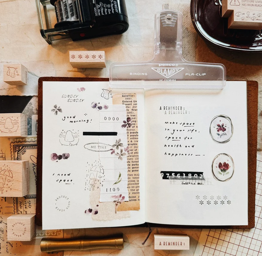 penspapersplanner stamps - series 8 - silhouette