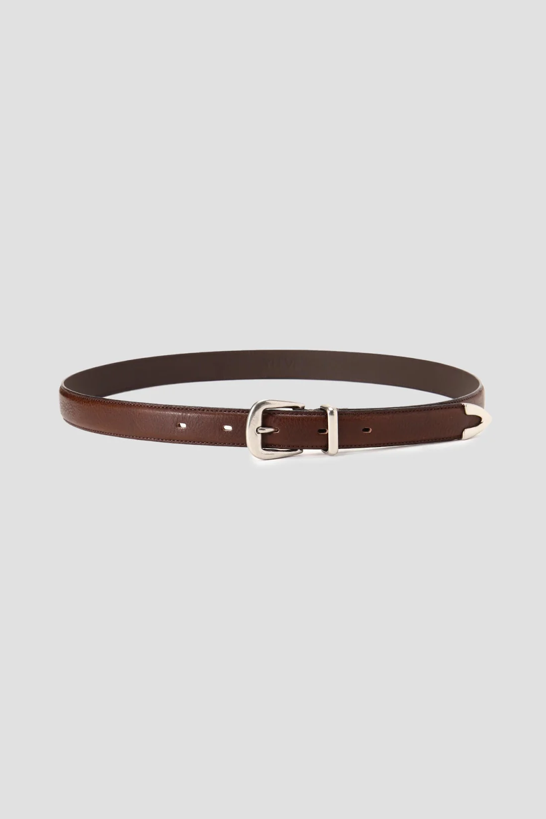 YLÈVE LEATHER WESTERN BELT - MEN