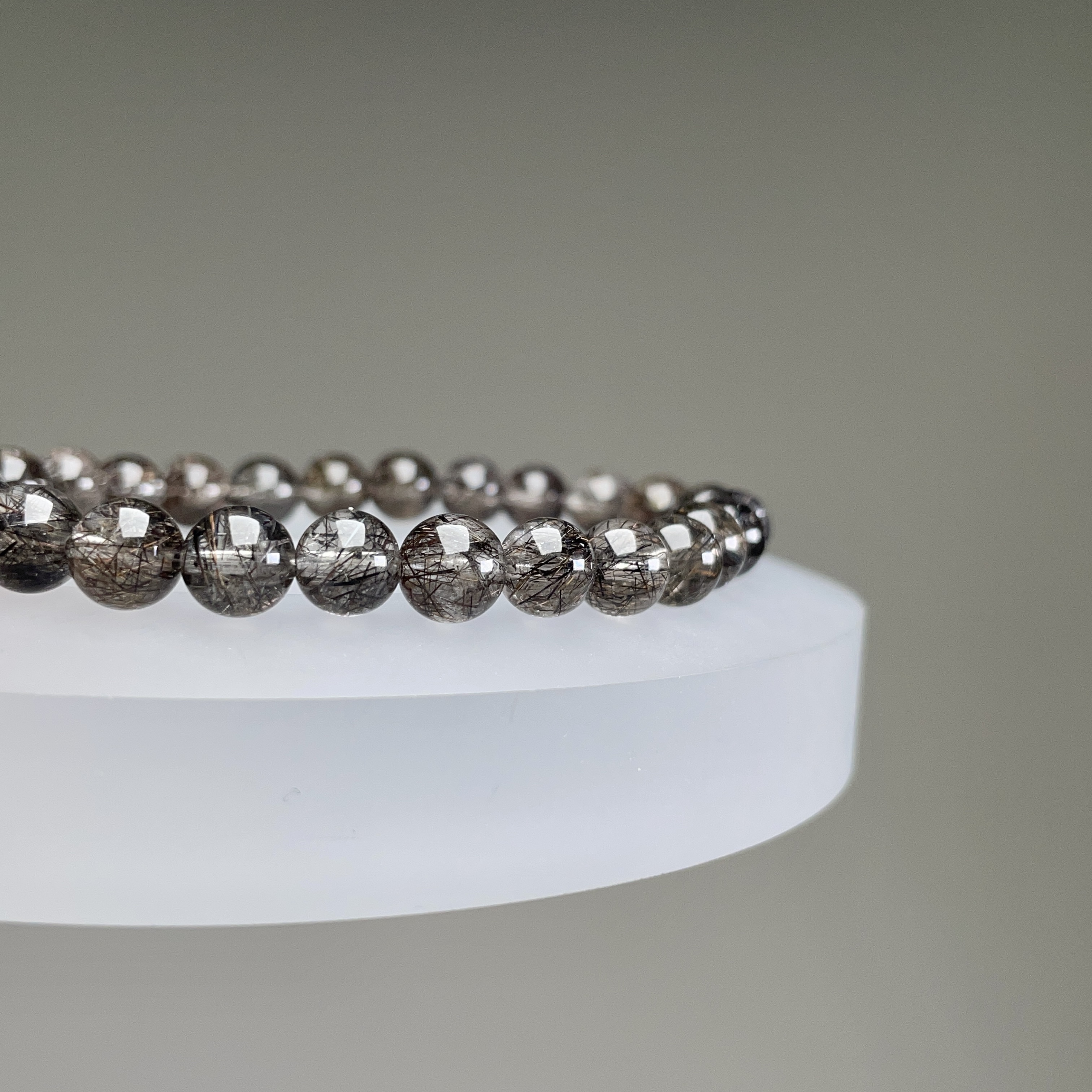 銅墨流雲 · 黑銅髮晶