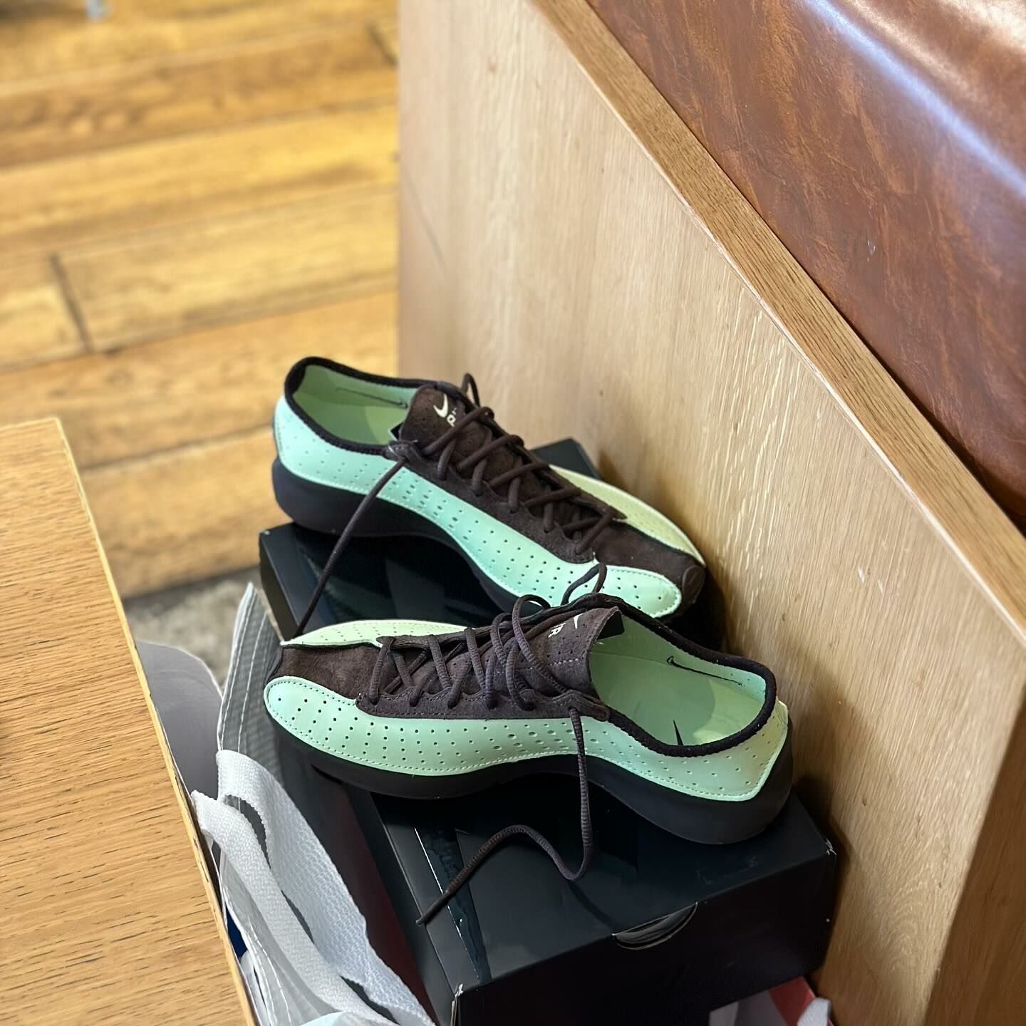 Nike Air Superfly 薄荷巧克力 青綠色 棕色 輕量化 復古鞋 HJ8082-302