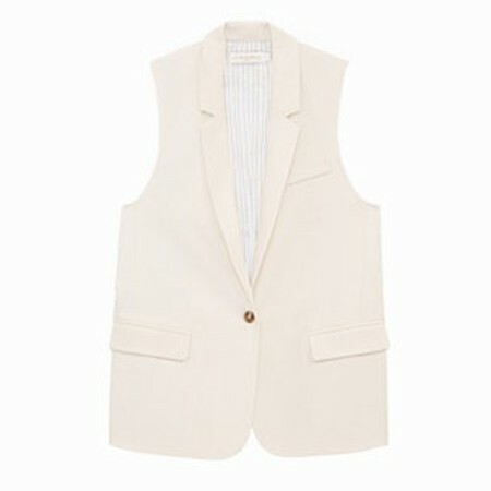 1LP0704-175 LA PETITE ETOILE Veste Sans Manches Vidas Ecru #VIDAS-V112511Z4A (11-ECRU) (C-EU-E)