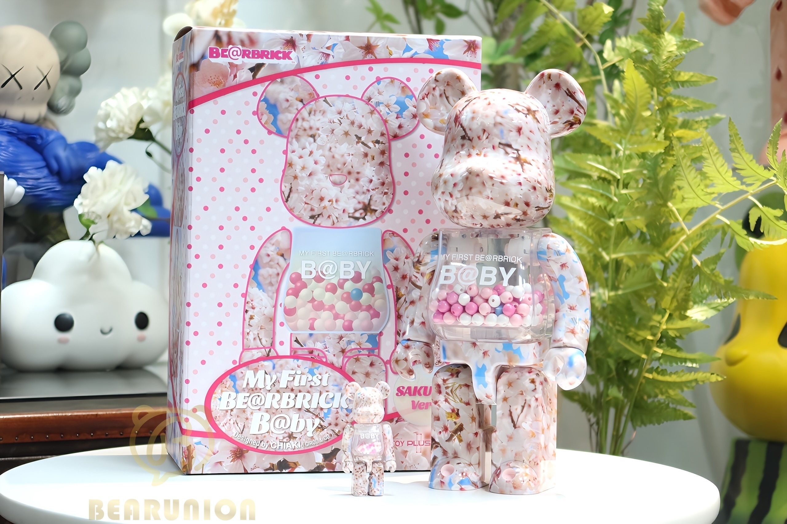 Medicom Toy Be@Rbrick - MY FIRST BE@RBRICK B@BY SAKURA Ver