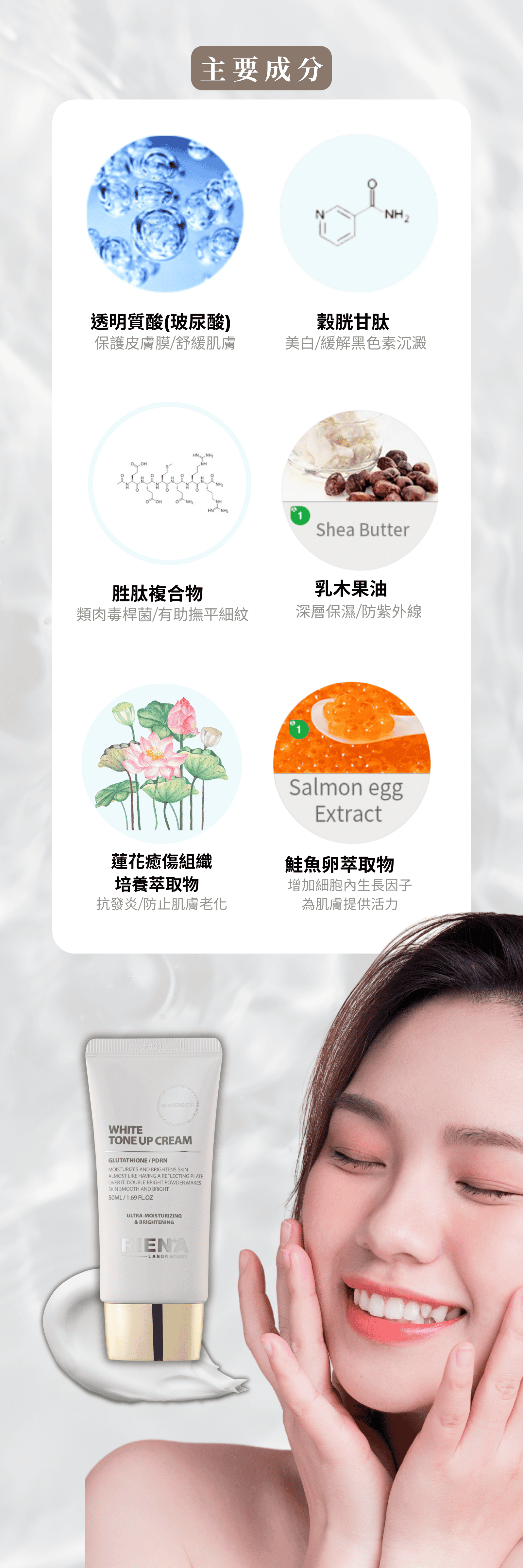 RIENA麗恩娜 隔離提亮霜