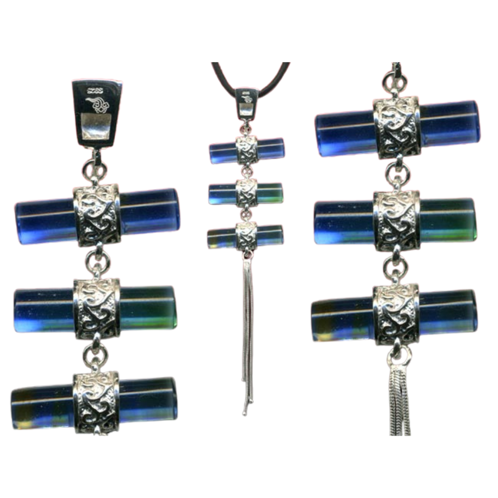 三生緣銀飾項鍊 情定三生緣定今生開運納福