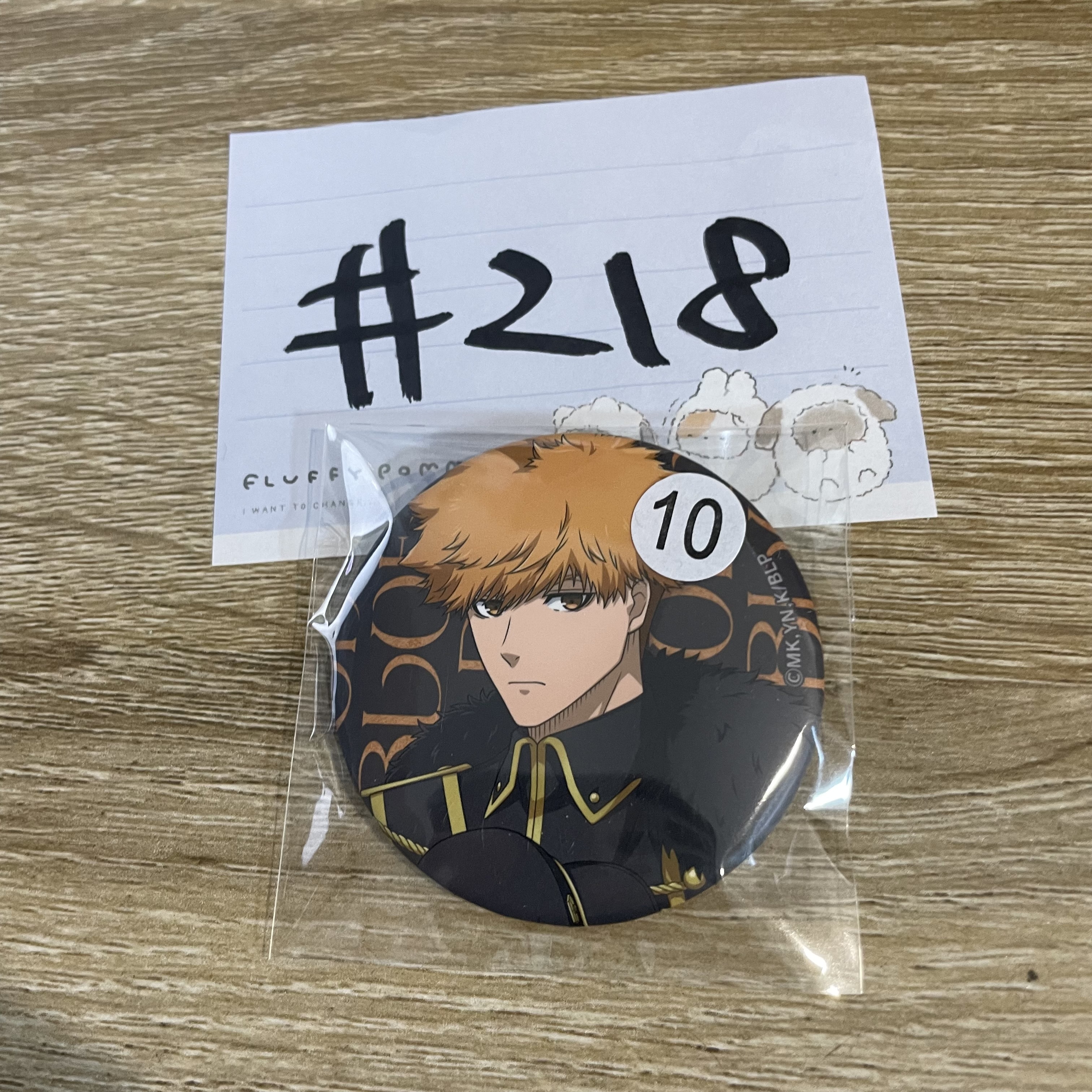 BlueLock  國神 襟章#218