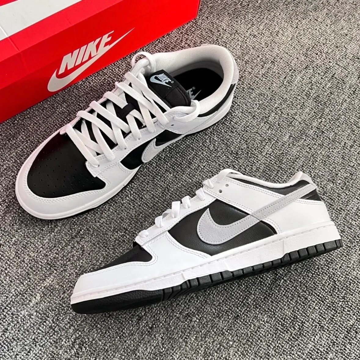 Nike Dunk Low Reverse Panda 2.0 白黑 反轉熊貓 IB4620-141