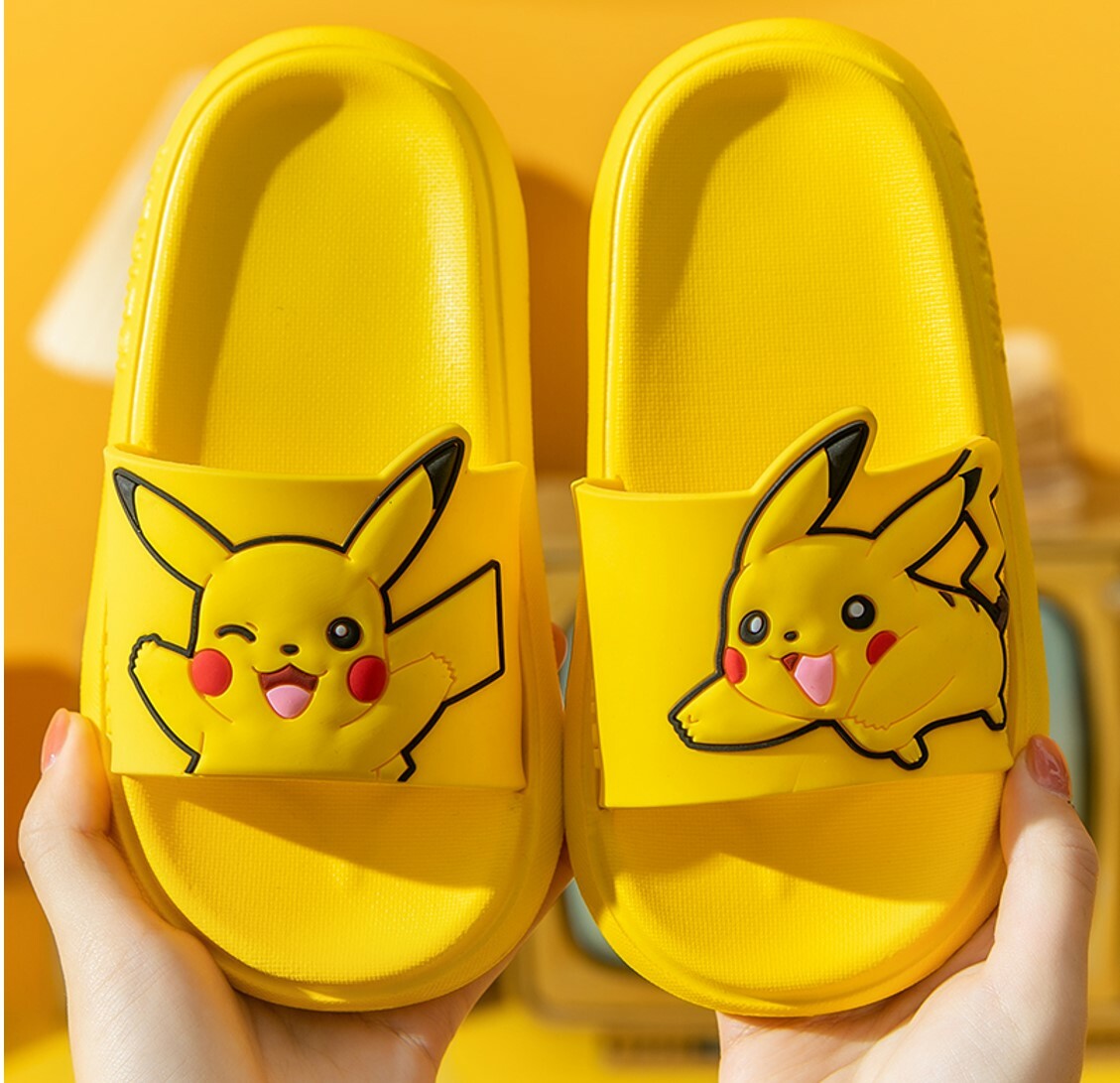 寵物小精靈 EVA兒童拖鞋-比卡超