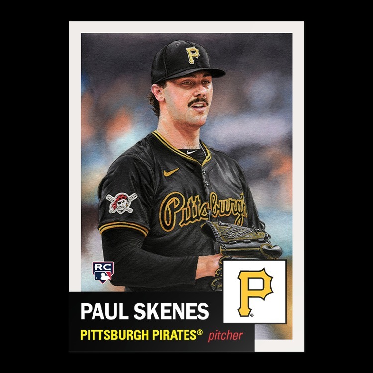 MLB球員卡 Topps MLB® Living Set® Card #768 - Paul Skenes - PR: 25,230
