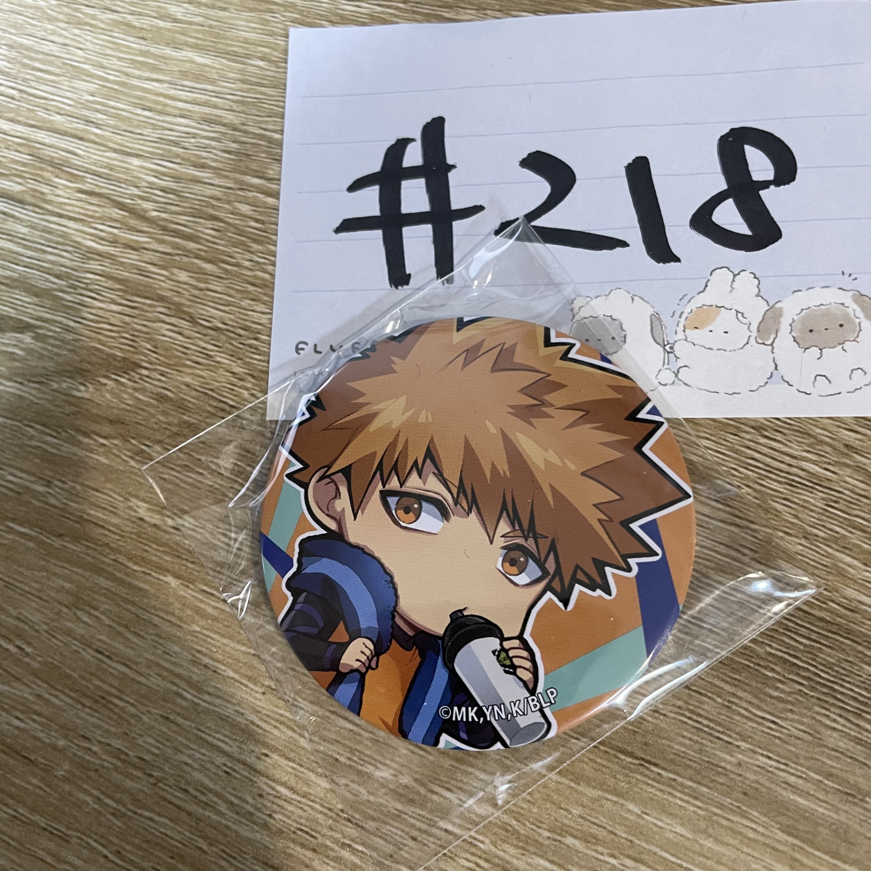 BlueLock 國神  襟章#218