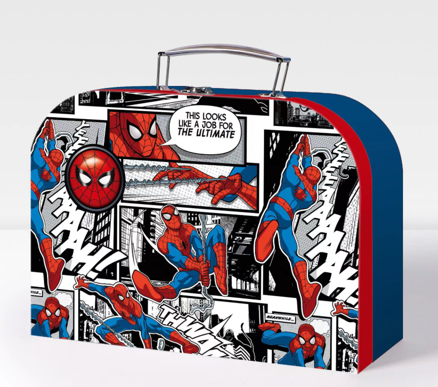 奥特曼蜘蛛侠手提箱礼盒（19x10x25cm 空盒）