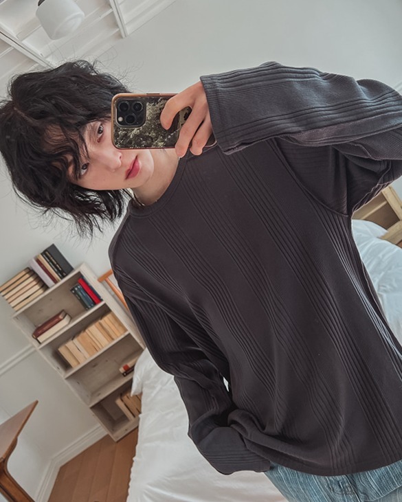 Solin 羅紋長袖T卹