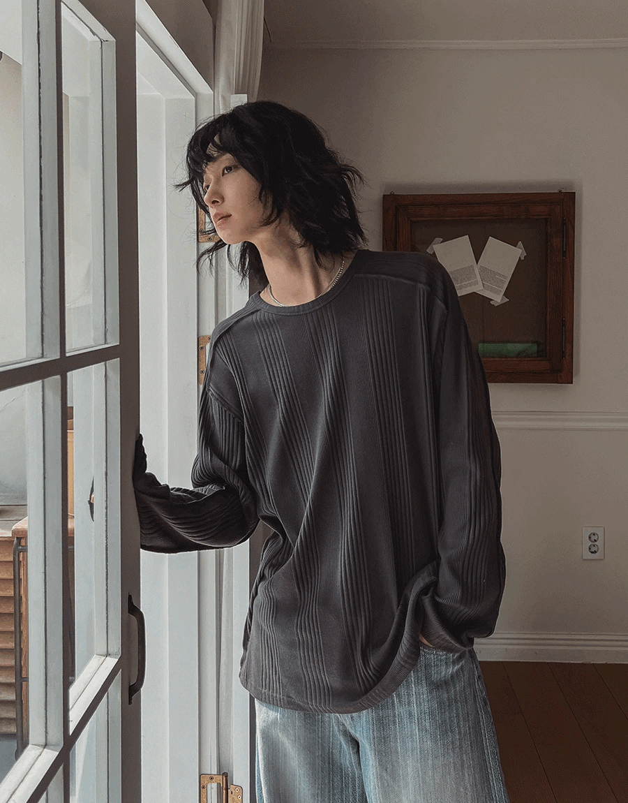 Solin 羅紋長袖T卹