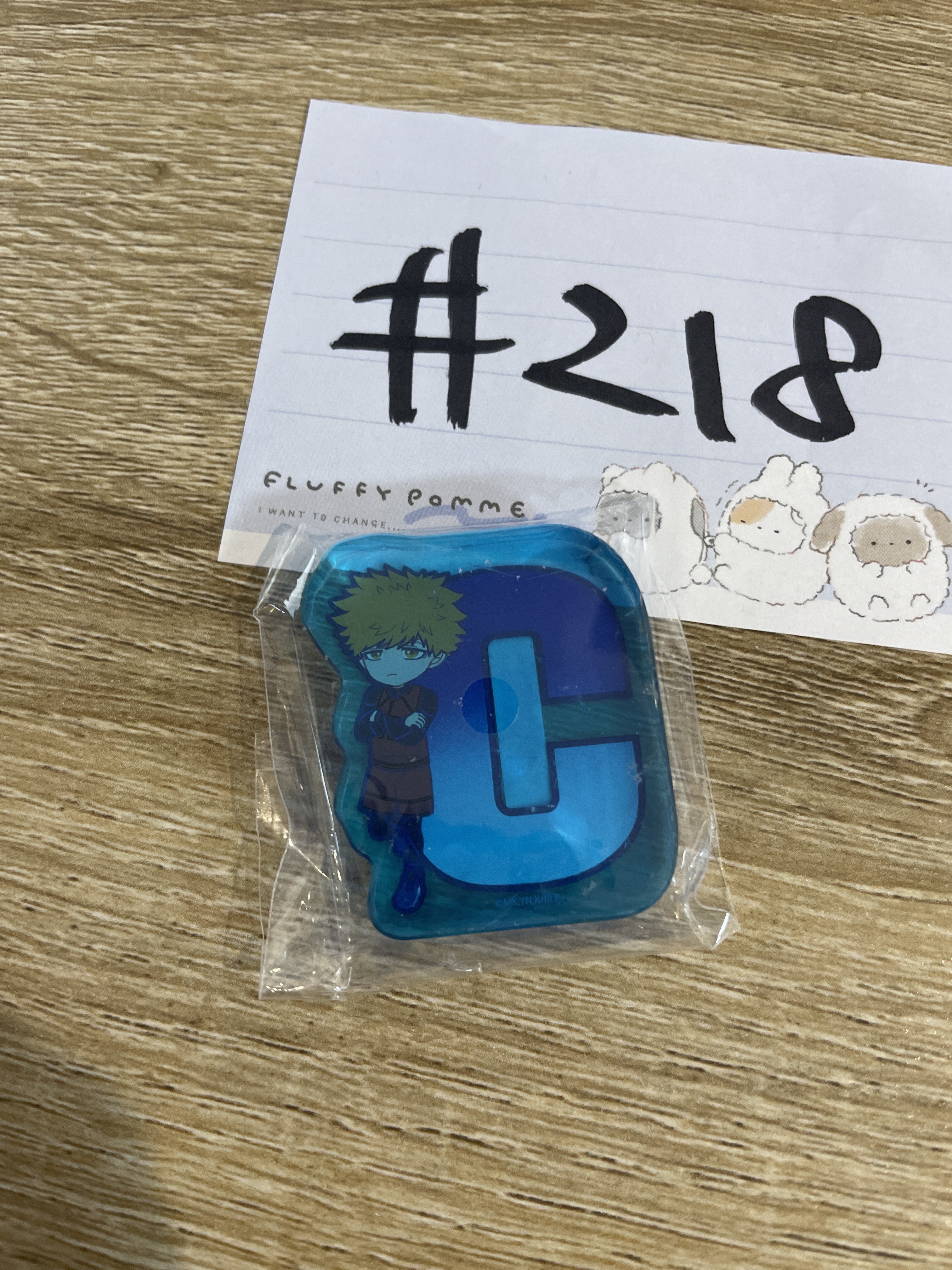 BlueLock 國神 膠牌#218