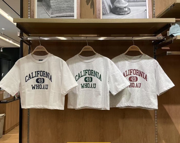 【預購】Who.A.U G032005 女裝短款短袖TEE（均碼）