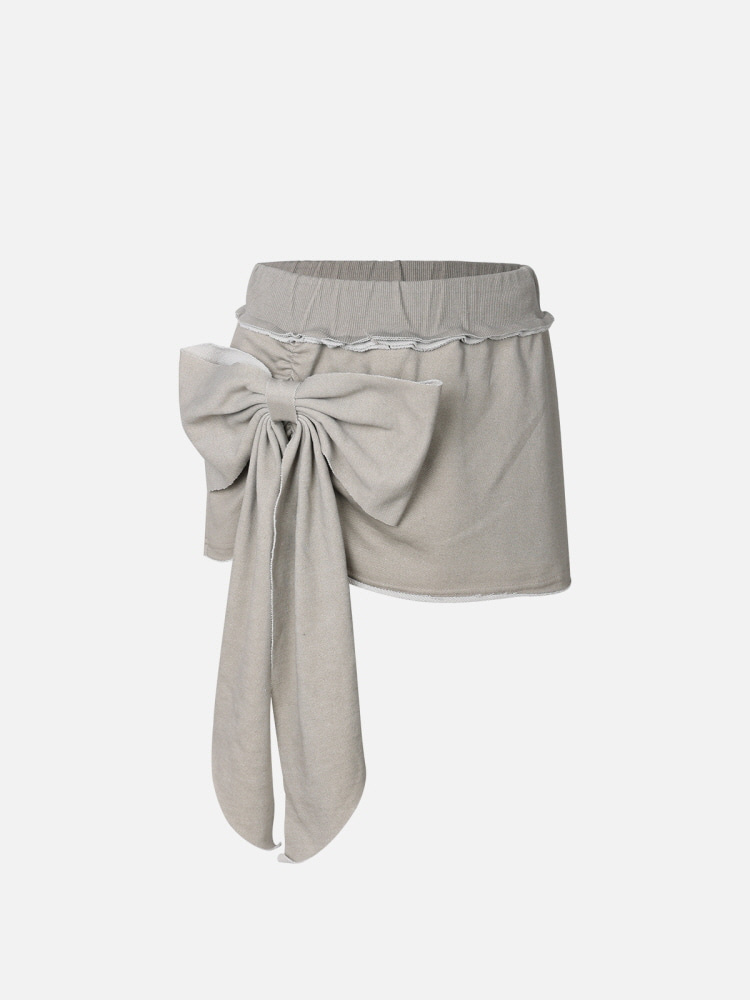 [GATELESS] RIBBON POP SKIRT