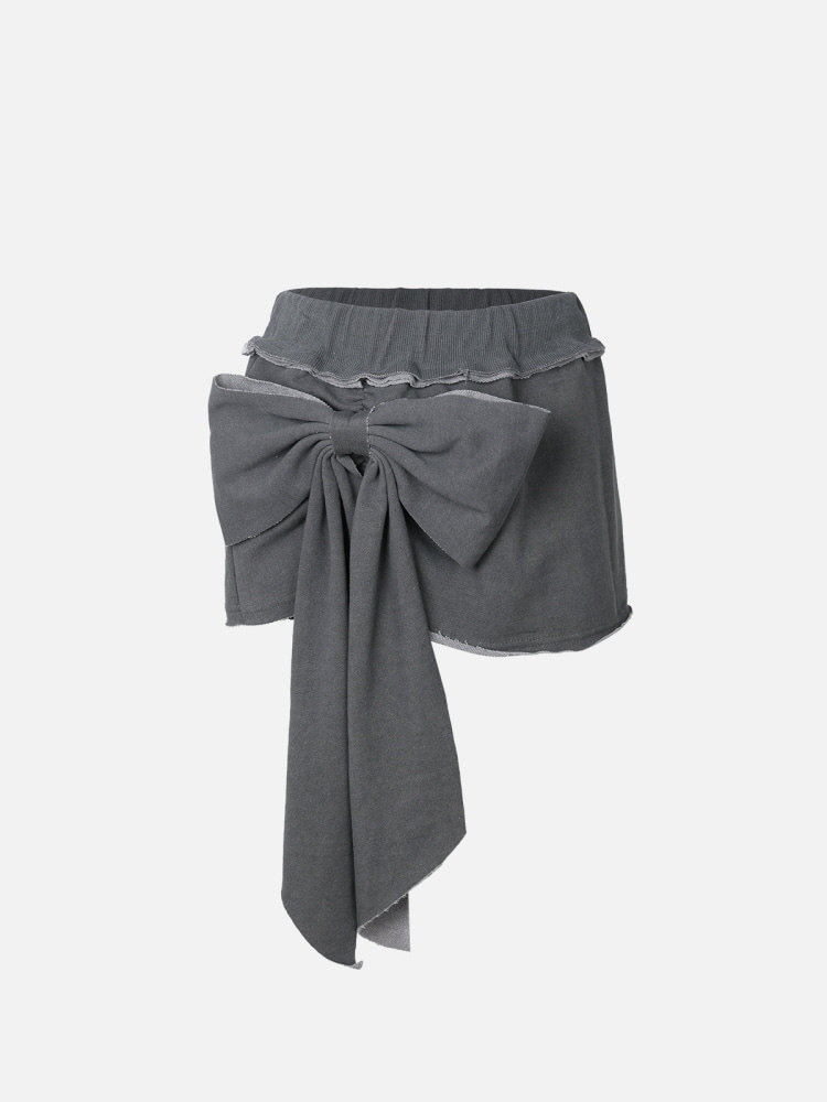 [GATELESS] RIBBON POP SKIRT