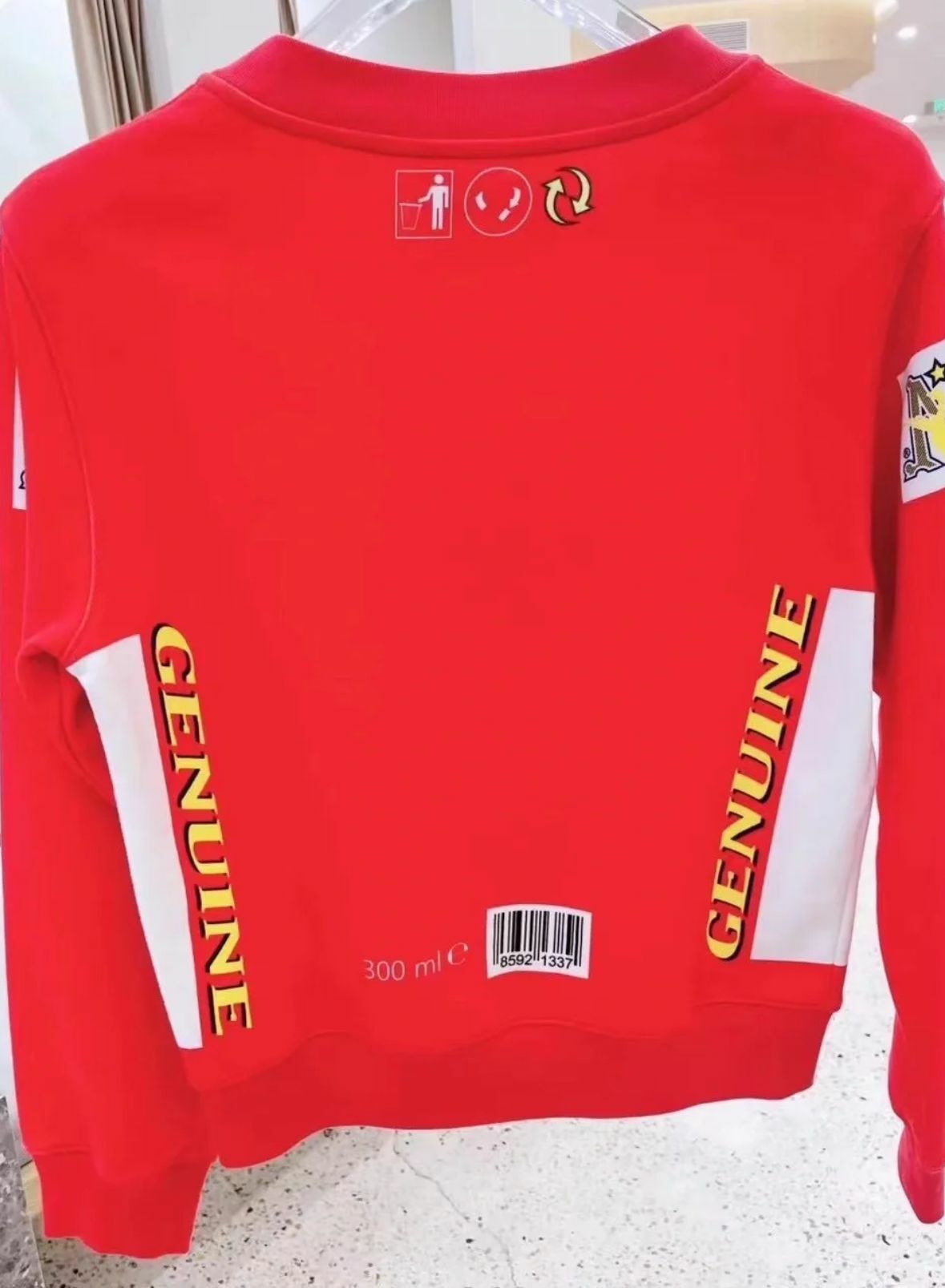 【預購】MOSCHINO X Budweiser G032011 女裝衛衣(均碼)