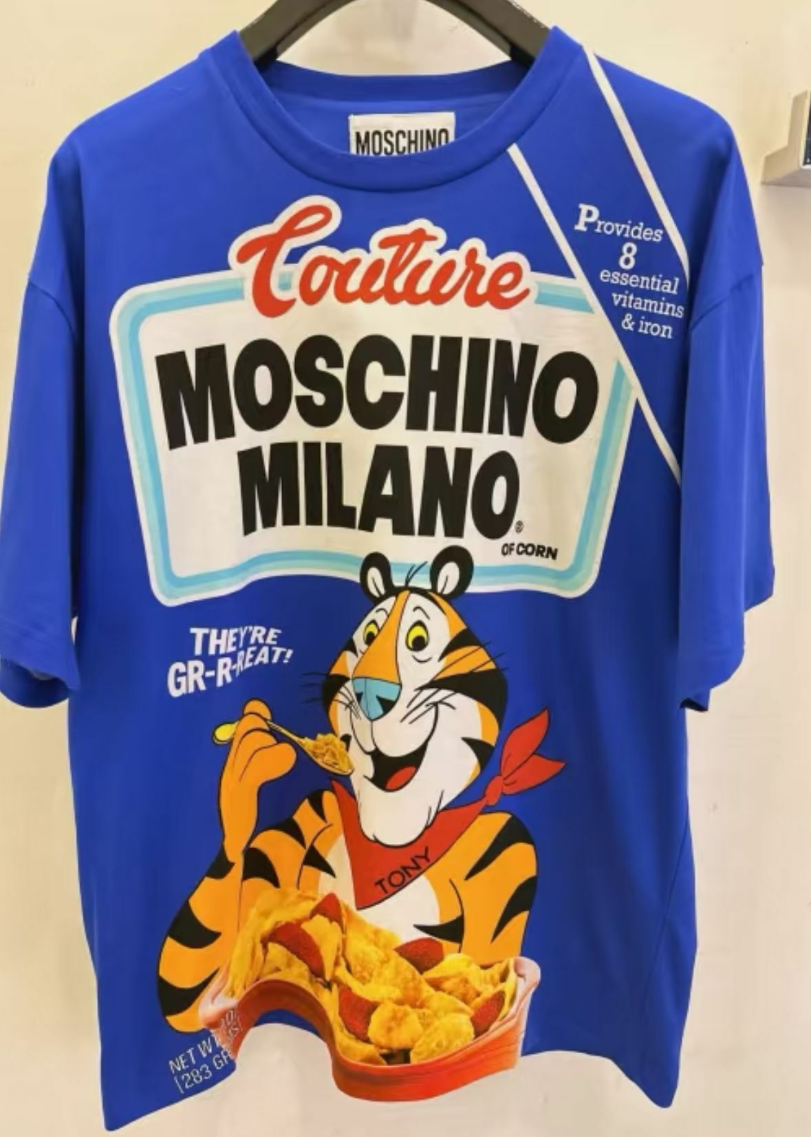 【預購】MOSCHINO Tony the Tiger G032012 男女同款短袖(均碼)