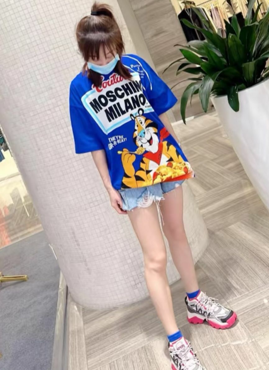 【預購】MOSCHINO Tony the Tiger G032012 男女同款短袖(均碼)