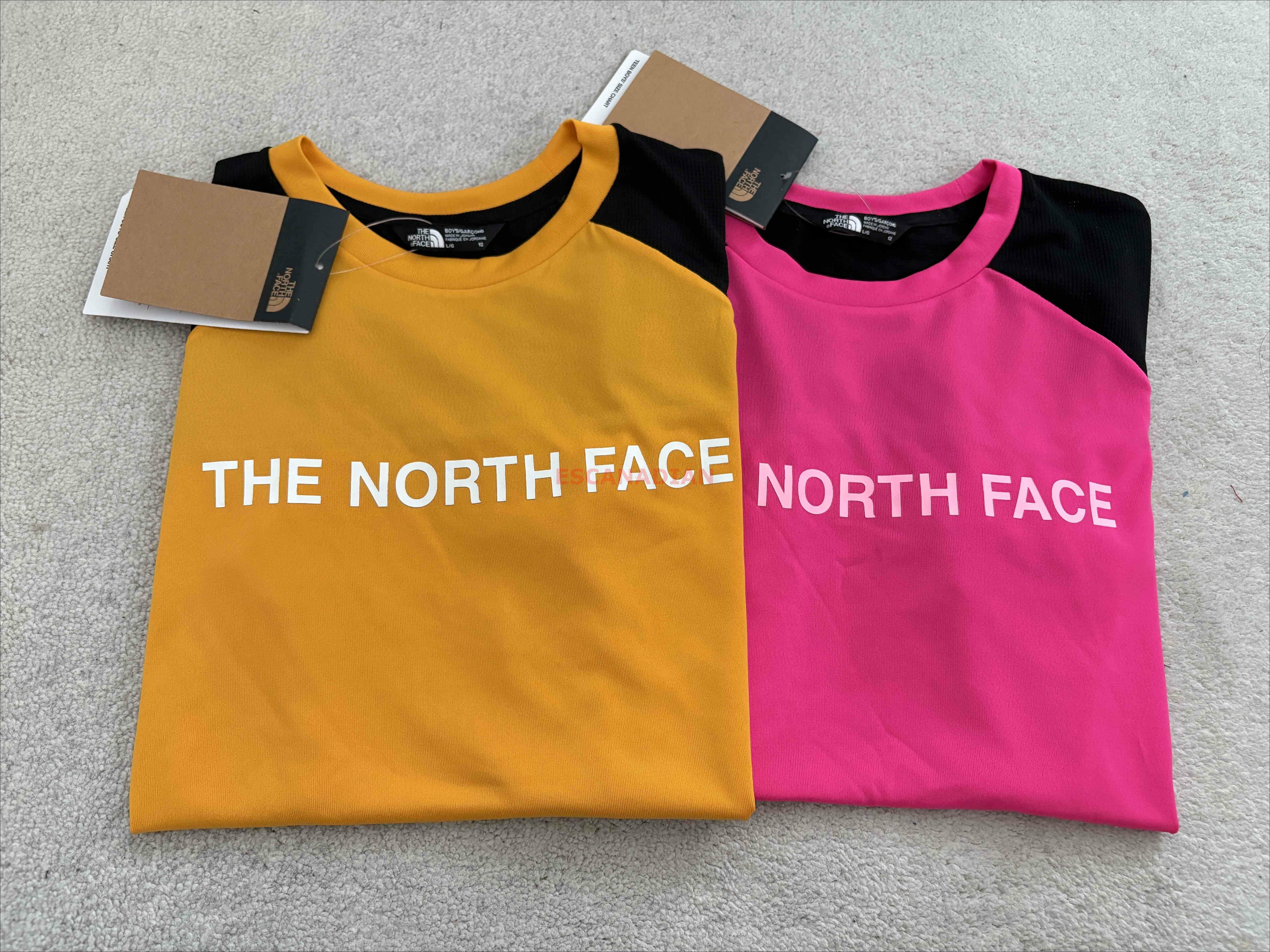 THE NORTH FACE 大童 機能型 Flashdry快乾 運動排汗材質 短TEE (2色)
