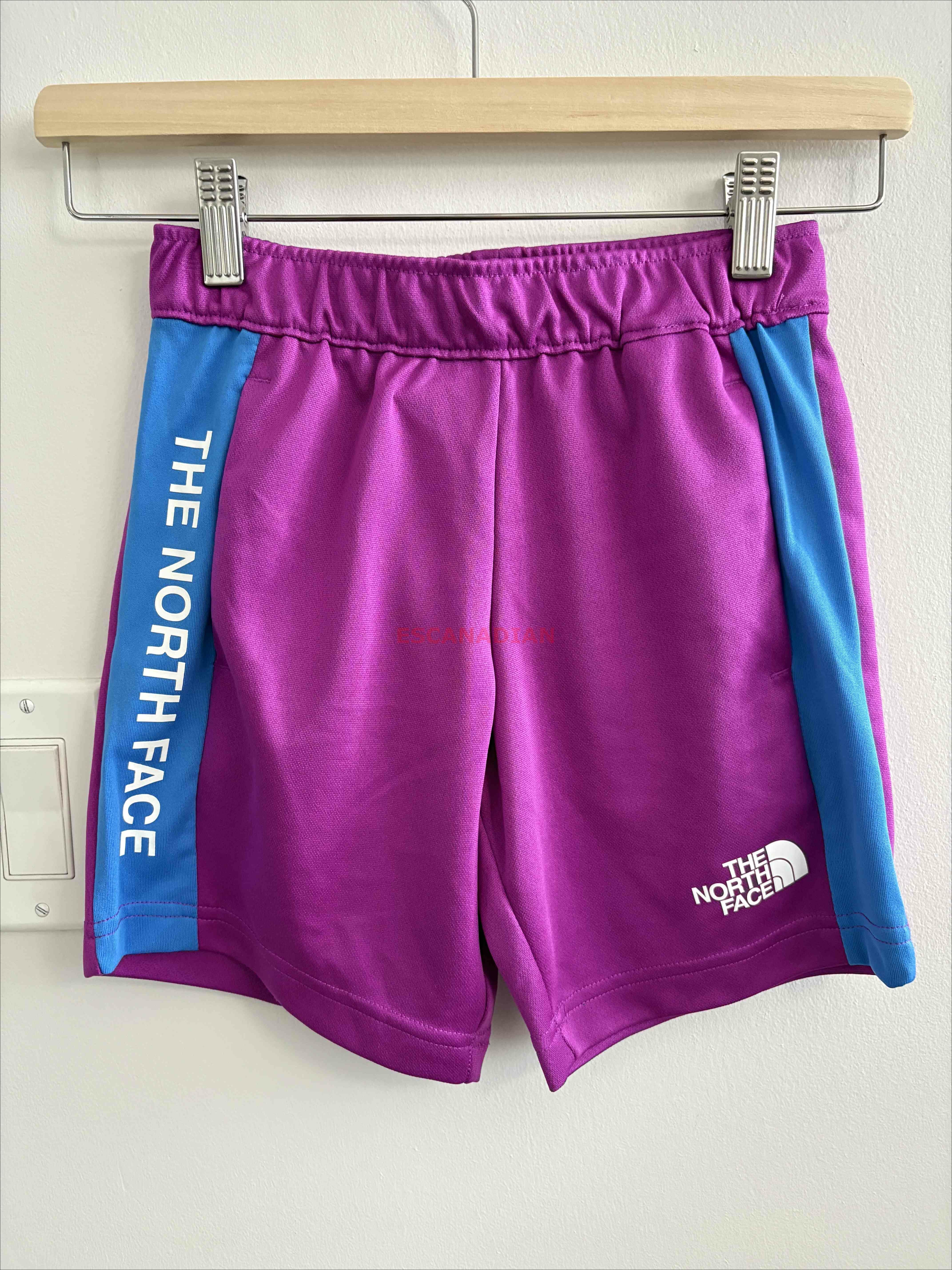 THE NORTH FACE 大童 機能型 Flashdry快乾 運動排汗材質 運動短褲