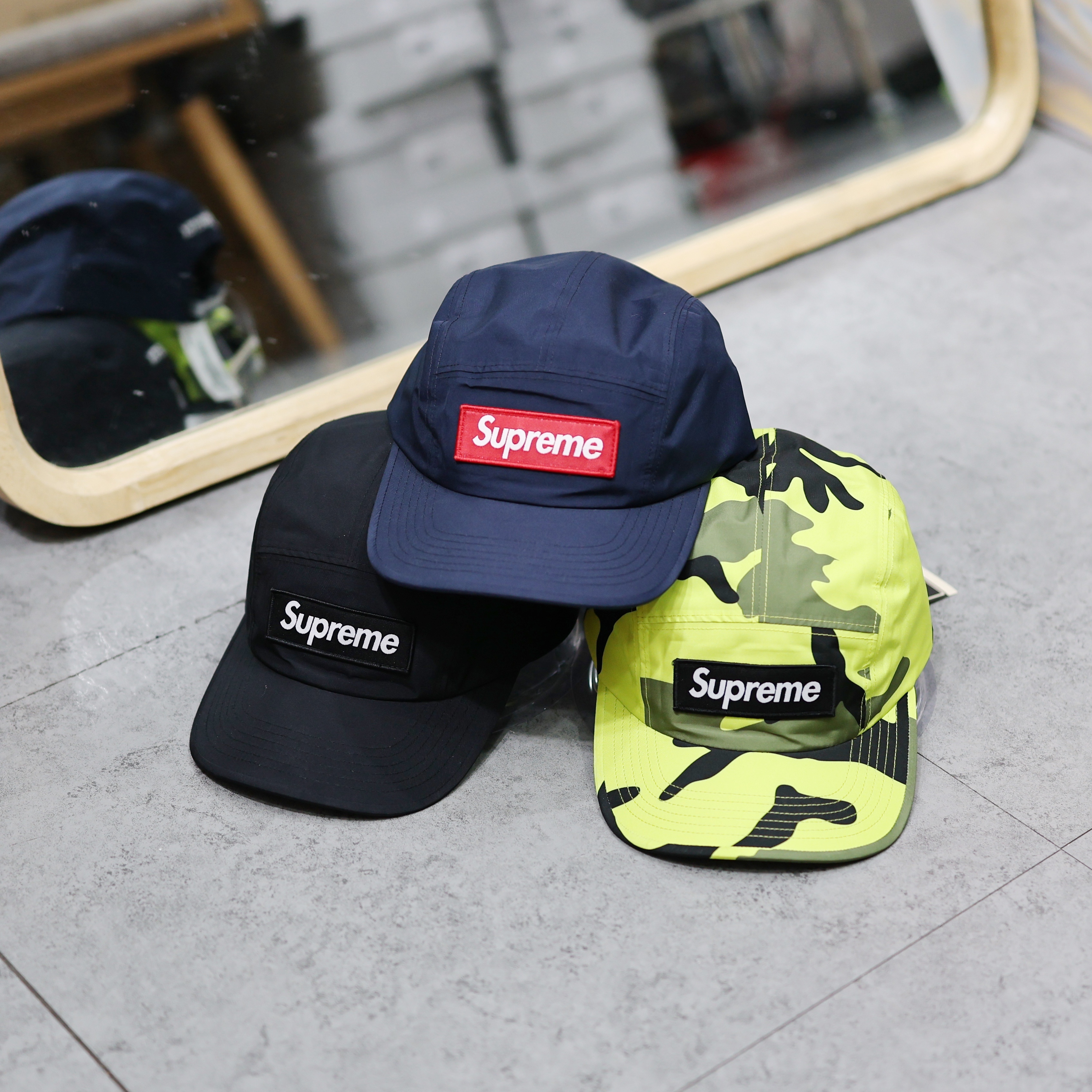 SUPREME SS25 GORE-TEX CAMP CAP 反光帽各色